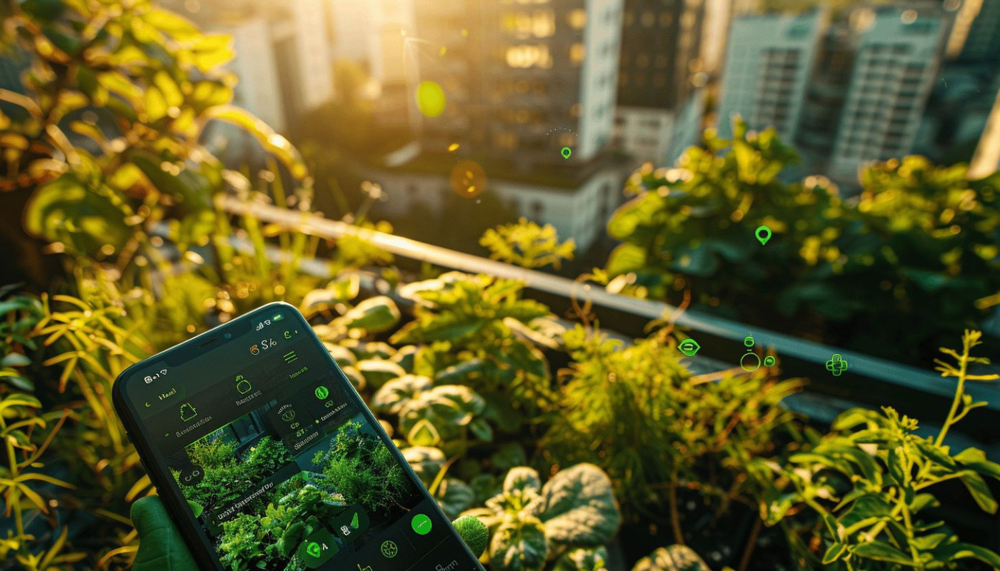 Agriculture urbaine applications mobiles pour cultiver son jardin en ville